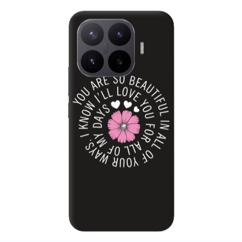 Xiaomi 17T PRO Your Ways Black Colored Silicone TPU Θήκη