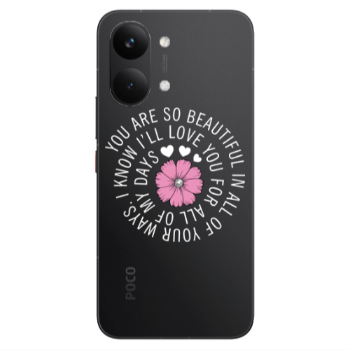 Xiaomi POCO X8 PRO MAX Your Ways Transparent Silicone TPU Θήκη