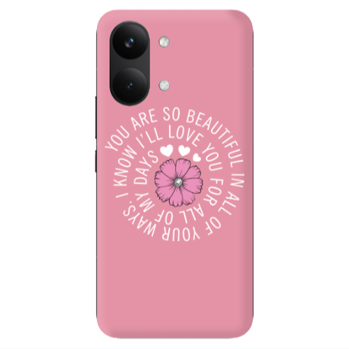 Xiaomi POCO X8 PRO MAX Your Ways Pink Colored Silicone TPU Θήκη