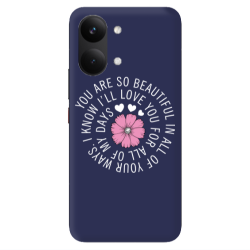 Xiaomi POCO X8 PRO MAX Your Ways Dark blue Colored Silicone TPU Θήκη