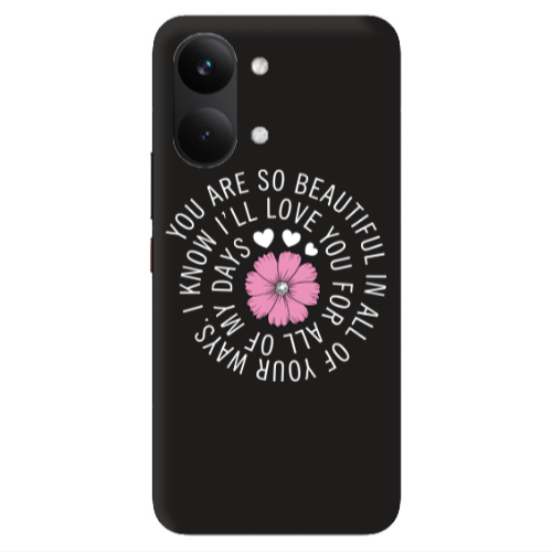 Xiaomi POCO X8 PRO MAX Your Ways Black Colored Silicone TPU Θήκη