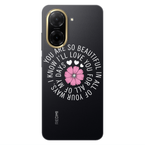 Xiaomi REDMI A5 Your Ways Transparent Silicone TPU Θήκη
