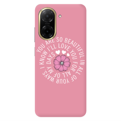 Xiaomi REDMI A5 Your Ways Pink Colored Silicone TPU Θήκη
