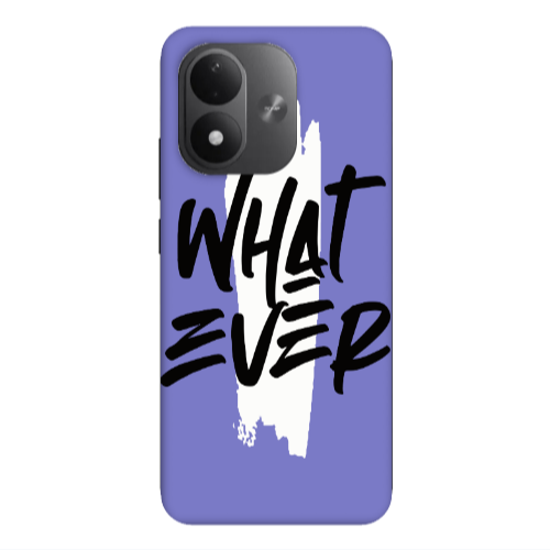 Xiaomi REDMI NOTE 17 4G What Ever Purple Colored Silicone TPU Θήκη
