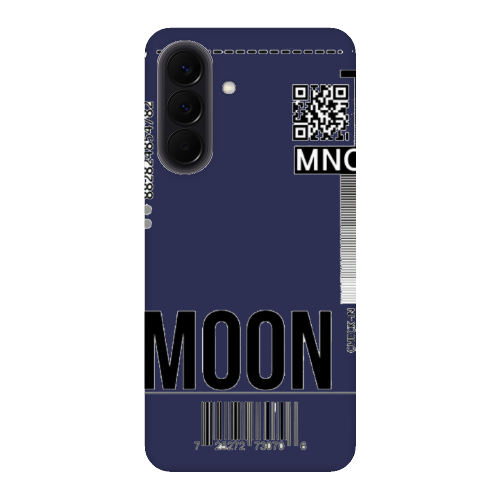 Samsung A57 A ticket to the moon Dark blue Colored Silicone TPU Θήκη
