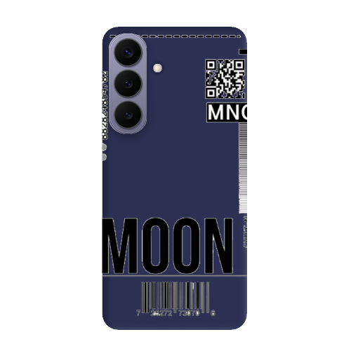 Samsung S26 A ticket to the moon Dark blue Colored Silicone TPU Θήκη