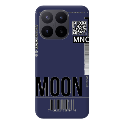 Xiaomi 17T PRO A ticket to the moon Dark blue Colored Silicone TPU Θήκη