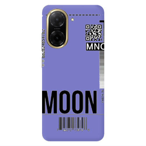 Xiaomi REDMI A5 A ticket to the moon Purple Colored Silicone TPU Θήκη