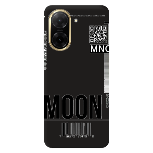 Xiaomi REDMI A5 A ticket to the moon Black Colored Silicone TPU Θήκη