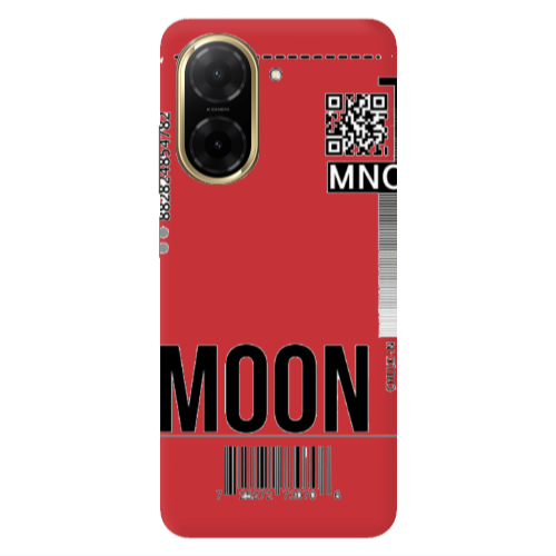 Xiaomi REDMI A5 A ticket to the moon Red Colored Silicone TPU Θήκη