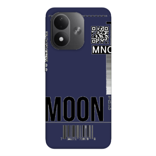 Xiaomi REDMI NOTE 17 4G A ticket to the moon Dark blue Colored Silicone TPU Θήκη