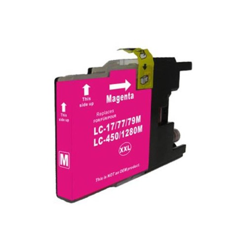 Ink cartridge Magenta replaces Brother LC1280XLM