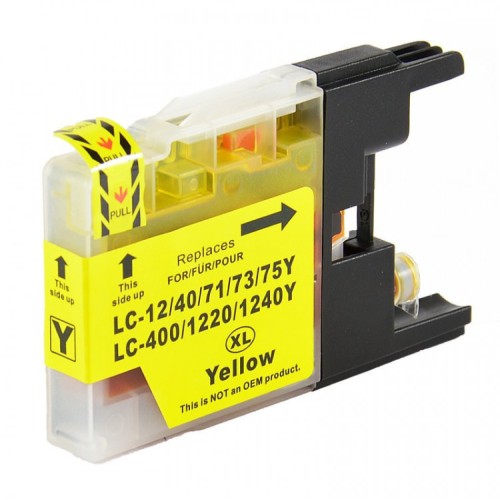 Ink cartridge Yellow replaces Brother LC1240Y