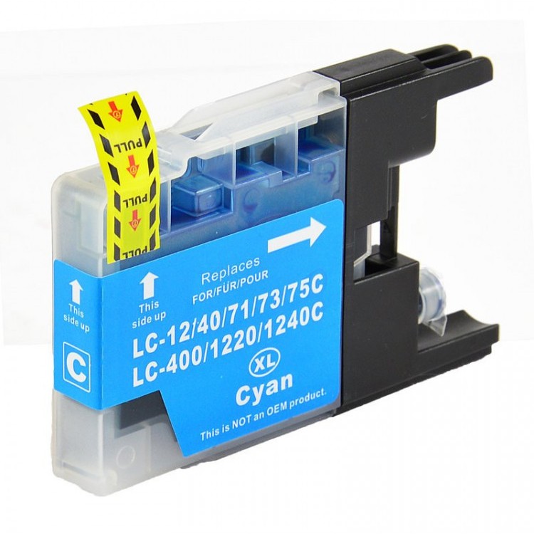 Ink cartridge Cyan replaces Brother LC1240C