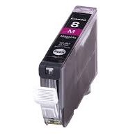 Ink cartridge Magenta replaces Canon 0622B001, CLI8M