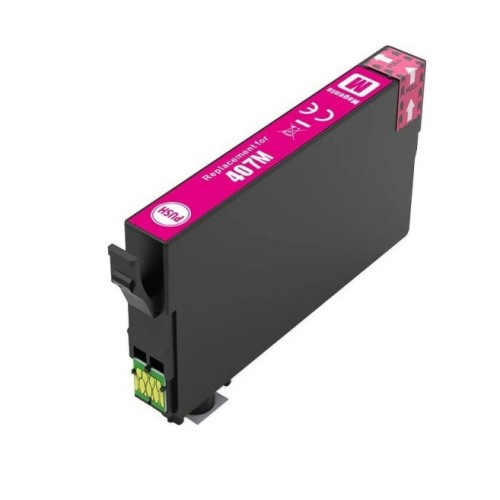 Ink cartridge Magenta replaces Epson C13T07U340, 407 XL