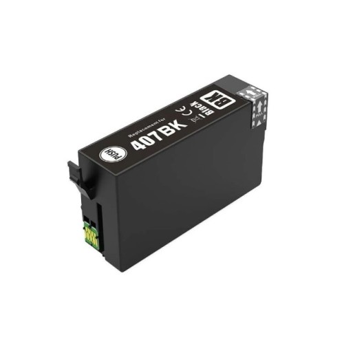 Ink cartridge Black replaces Epson C13T07U140, 407 XL