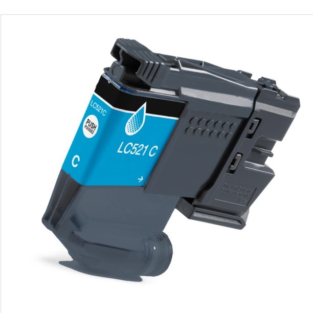 Ink cartridge Black replaces Brother LC521C
