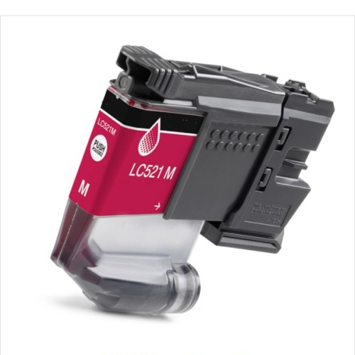 Ink cartridge Black replaces Brother LC521M