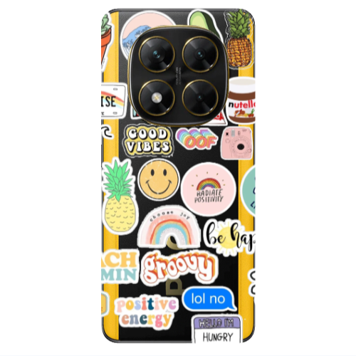 Xiaomi Poco X7 Good vibes Transparent Silicone TPU Θήκη