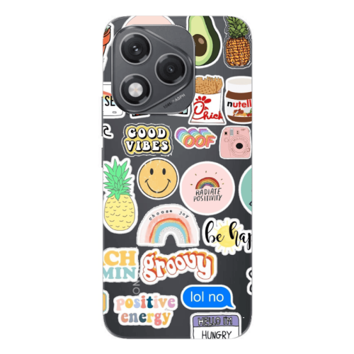Honor 400 Lite Good vibes Transparent Silicone TPU Θήκη
