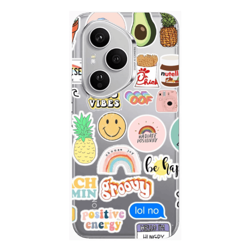 Honor Magic 400 Pro Good vibes Transparent Silicone TPU Θήκη