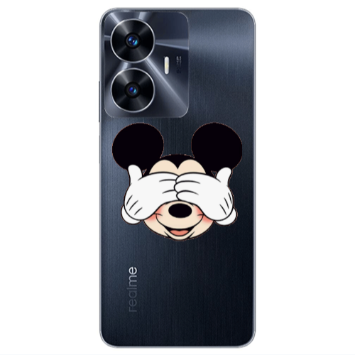 Realme Note 50 Mickeyy Transparent Silicone TPU Θήκη