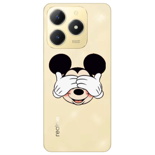 Realme C61 Mickeyy Transparent Silicone TPU Θήκη
