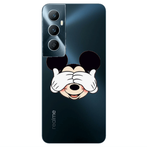 Realme C65 Mickeyy Transparent Silicone TPU Θήκη