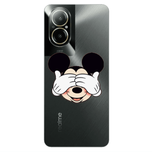 Realme C67 Mickeyy Transparent Silicone TPU Θήκη