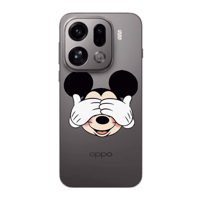 Oppo Find X9 Pro Mickeyy Transparent Silicone TPU Θήκη