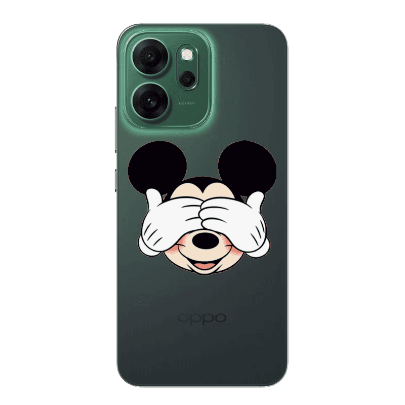 Oppo Reno 14 FS Mickeyy Transparent Silicone TPU Θήκη
