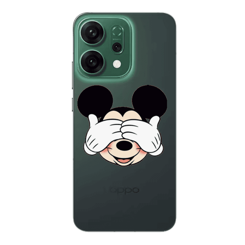 Oppo RENO 14 Mickeyy Transparent Silicone TPU Θήκη