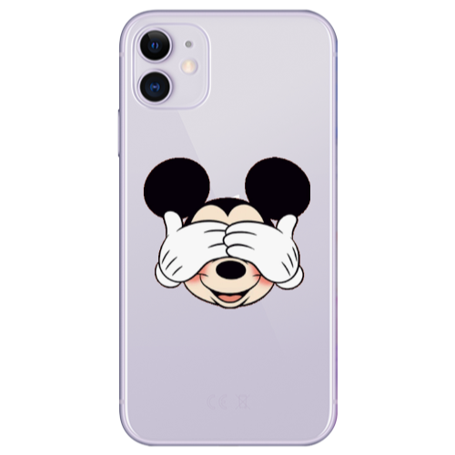 Apple iPhone 11  Mickeyy Transparent Silicone TPU Θήκη