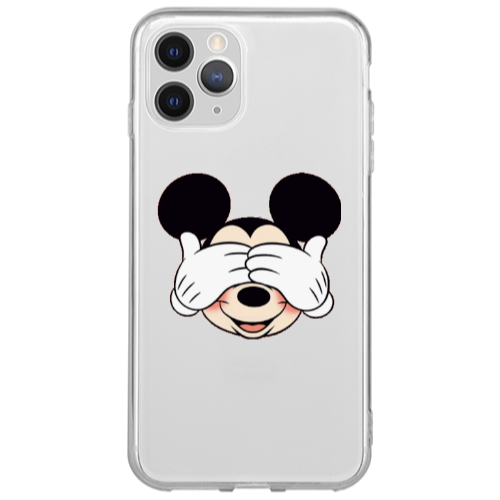 Apple iPhone 13 Pro Max Mickeyy Transparent Silicone TPU Θήκη