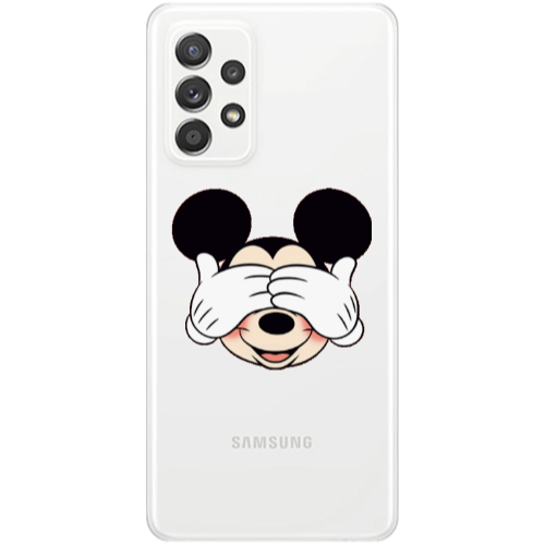 Samsung A52 Mickeyy Transparent Silicone TPU Θήκη