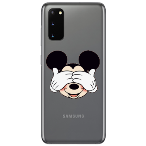 Samsung S20 Mickeyy Transparent Silicone TPU Θήκη