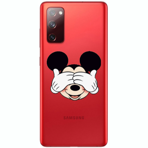 Samsung S20 FE Mickeyy Transparent Silicone TPU Θήκη