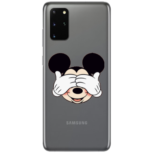 Samsung S20 Plus Mickeyy Transparent Silicone TPU Θήκη