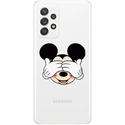 Samsung A33 Mickeyy Transparent Silicone TPU Θήκη