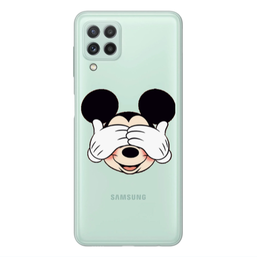 Samsung A22 4G Mickeyy Transparent Silicone TPU Θήκη