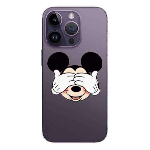 Apple iPhone 14 Pro  Mickeyy Transparent Silicone TPU Θήκη