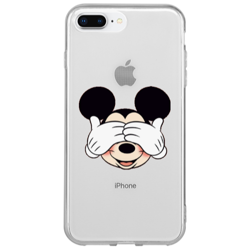 Apple iPhone 7 Plus Mickeyy Transparent Silicone TPU Θήκη