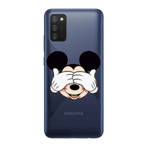 Samsung A03S Mickeyy Transparent Silicone TPU Θήκη