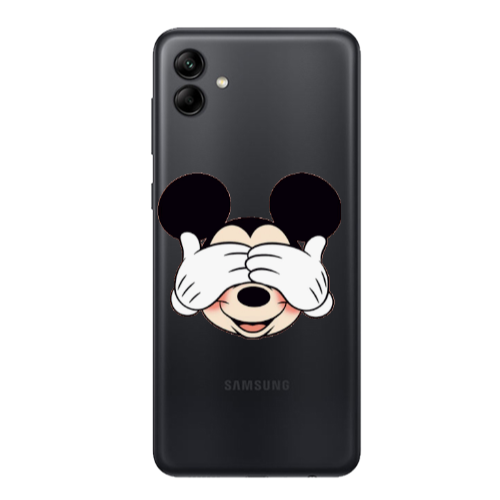 Samsung A04 Mickeyy Transparent Silicone TPU Θήκη