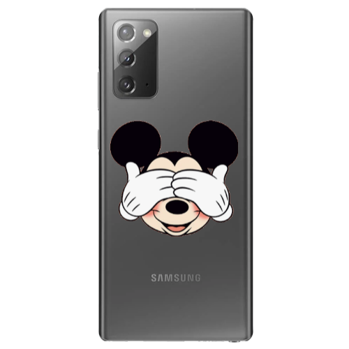 Samsung Note 20 Mickeyy Transparent Silicone TPU Θήκη