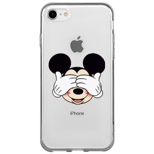 Apple iPhone SE 2020 Mickeyy Transparent Silicone TPU Θήκη
