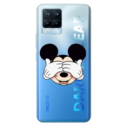 Realme 8 Pro Mickeyy Transparent Silicone TPU Θήκη