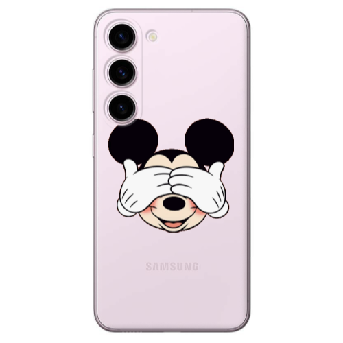 Samsung S23 Mickeyy Transparent Silicone TPU Θήκη