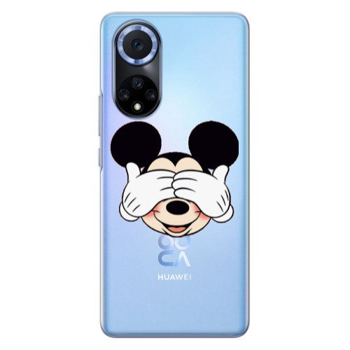 Huawei Nova 9 Mickeyy Transparent Silicone TPU Θήκη